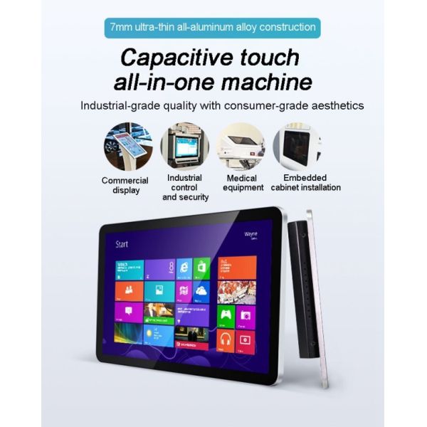 12.1 inch Industrial Embedded Touch Panel Waterproof Ip65 Fanless All in One Panel Pc for Automation ﻿