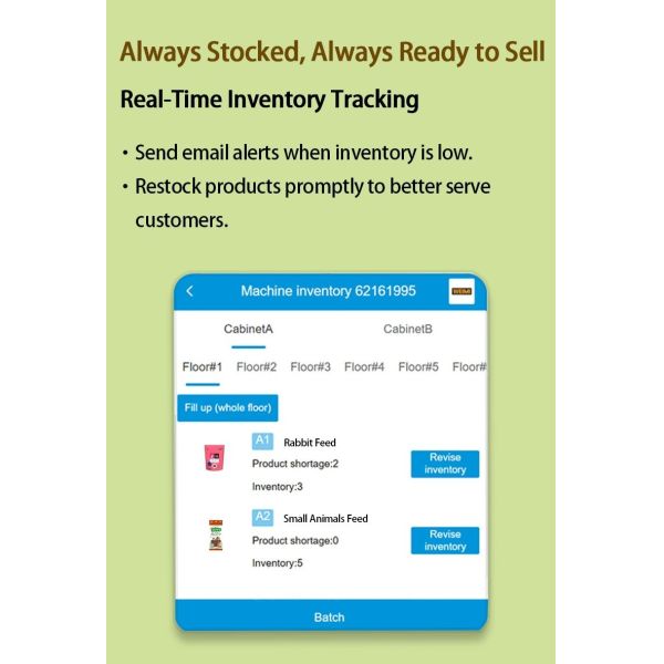 Convenient Metal Frame Animal Feed Vending Machine For High Capacity And Dependable Refills