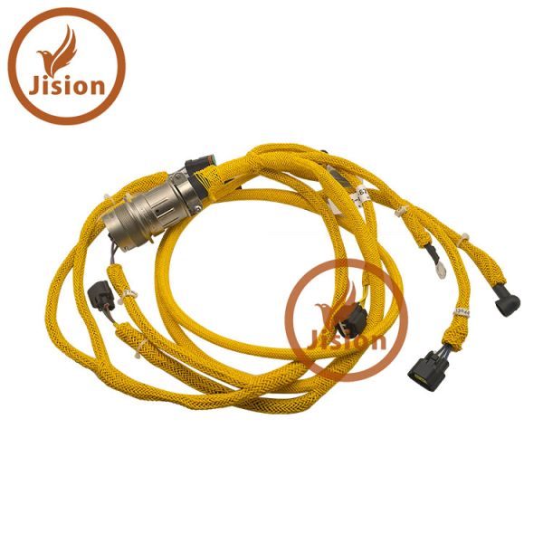 Engine Sensor Wiring Harness side view