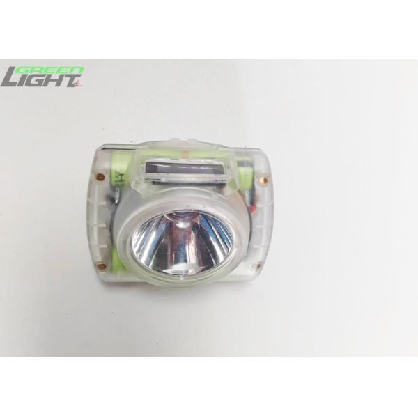 Explosion Proof Cordless Led Coal Mining Cap Lamp IP68 Oled Screen 20000lux Miner's Lamp