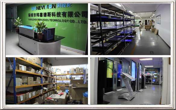 17 Inch 1280 x 1024 LCD Advertising Player , Interactive Kiosk