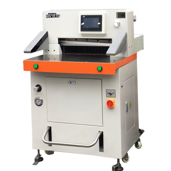 Touch LCD Hydraulic Paper Cutting Machine Max Cutting 670mm Program Control