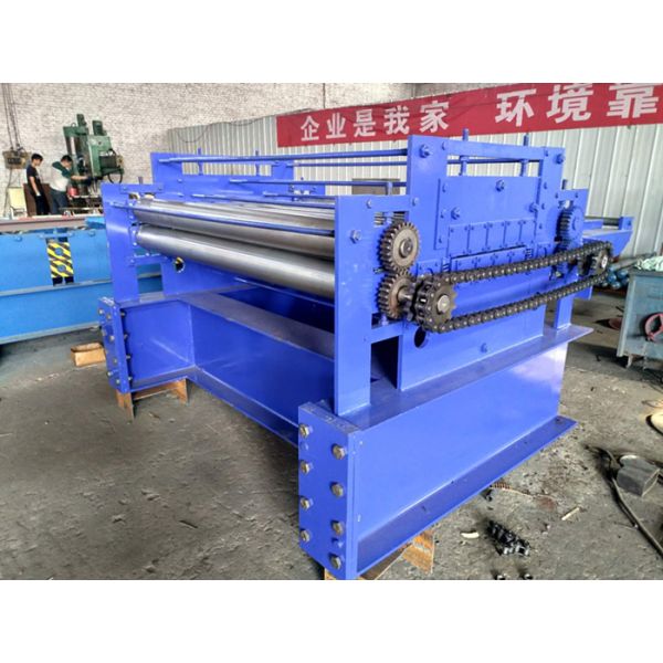 Wire Mesh Sheet Straightening Machine For Leveling 90 Mm Roller Diameter