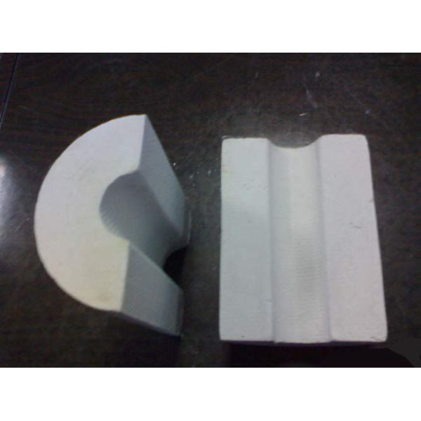 Calcium Silicate Pipe Thermal Insulation Building Construction Materials 220kg/m3 White