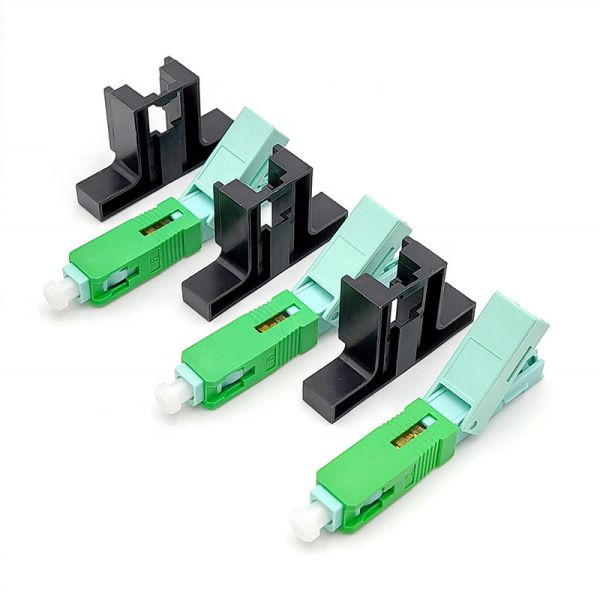 Indoor 3.0mm Cable SC/APC FTTH Field Assembly Connector