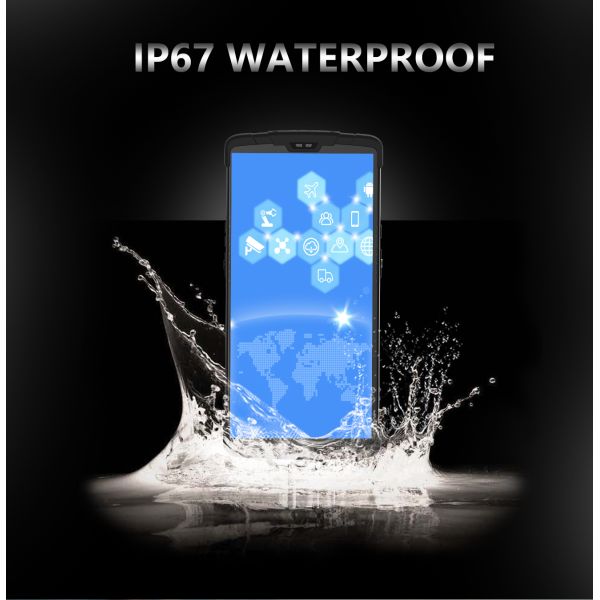 5.5 inches,IPS high light screen, Portable RFID Reader Long Range Li - Ion Battery 4500mAh