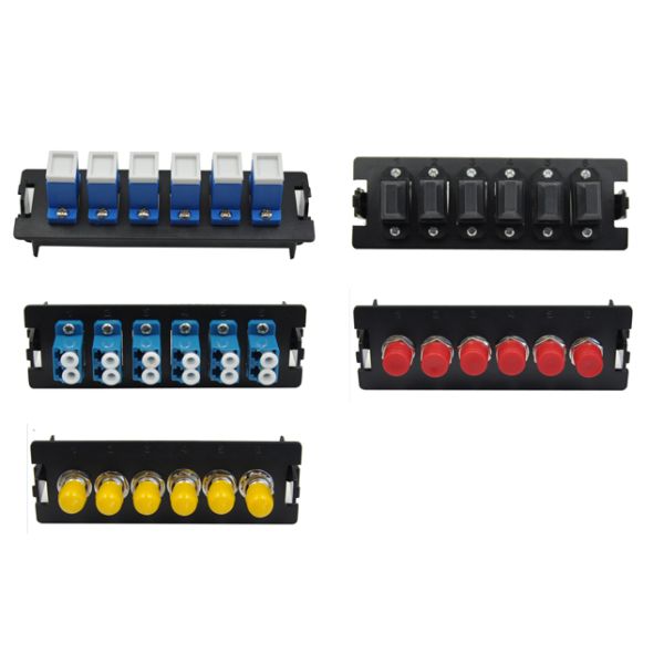 1U Rack Mount Fiber Optic Patch Panel with 96core LC and Pull-Type Box for High Density Applications