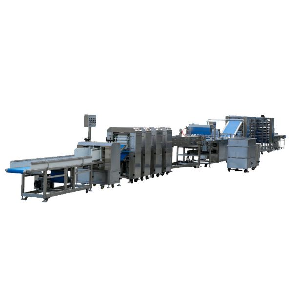 Fully Automatic Tortilla Production Line / Dough Making Productivity Automatic Easy Operation