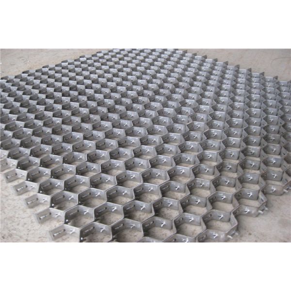 Refractory Lining Stainless Hexmetal Grating / Hexmetal / Hexmesh Supplier Form China