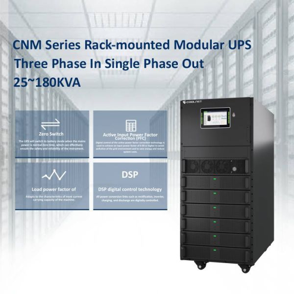 240VDC Modular UPS With Component-Level Protection And High Power Density