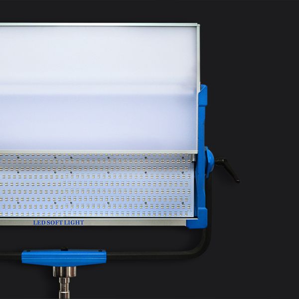Large flat LED photography light with adjustable color temperature easy to carry and suitable for film studio shooting and fill light
