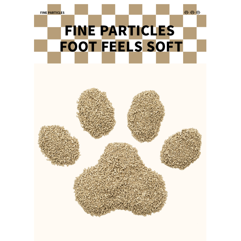 Broken Cat Litter Item Type OEM Customized Clumping Flushable Nautral Bamboo Sand