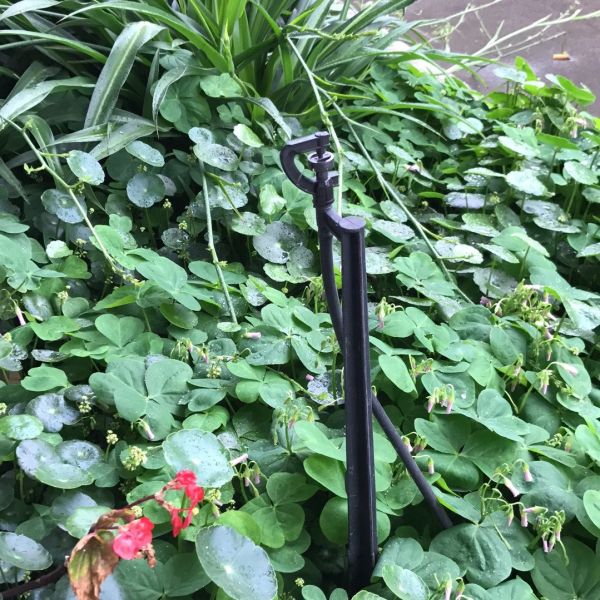 360 Rotating Sprinkler Small Irrigation Sprinkler with Endurable Engineering Plastic
