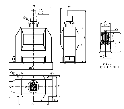 Single Core MV Voltage Transformer Indoor Fully Enclosed Casting Insulation