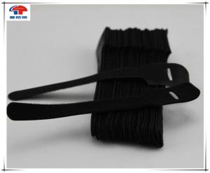 China Adjustable Reusable Self Adhesive hook and loop Cable Ties  Cable Cord Ties on sale