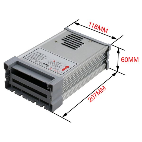 12v 300w rainproof power supply LED transformer Adapter for LED Light