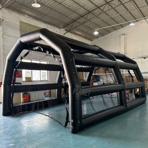Custom Portable Inflatable Baseball Cage Net Inflatable Baseball Hitting Cage PVC Batting Cage