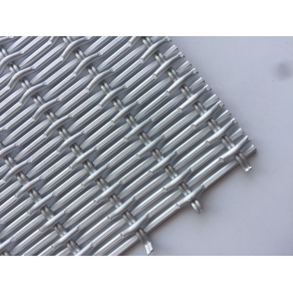 Custom Architectural Metal Mesh / Cabinet Metal Mesh Panel With PVD Treatment