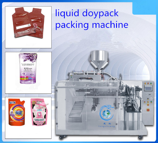 304SS Chili Paste Doypack Packaging Machine Stand Up Pouch Filling Machine