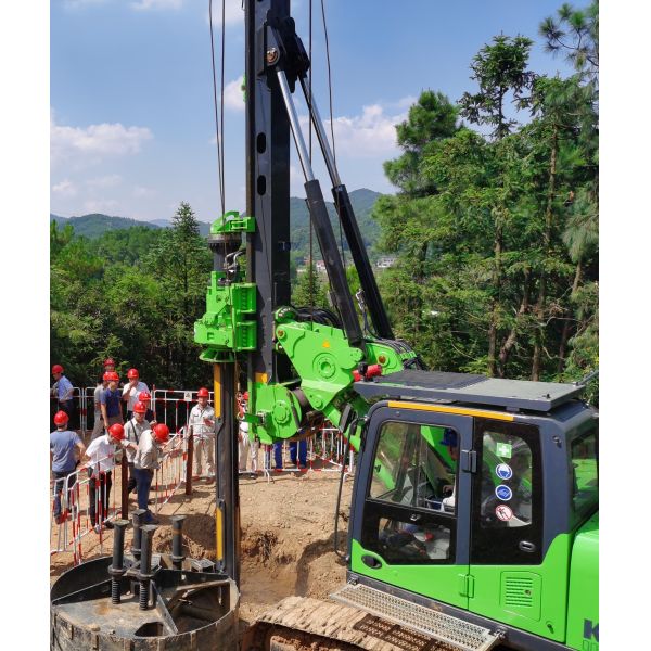 KR150D Hydraulic Piling Rig Max Drilling Depth 30M CE Low Head Room.