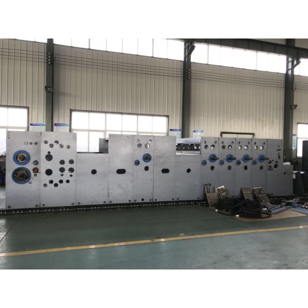 Fully Automatic 4 Color Printer Slotter Diecutter Folder Gluer Inline / Casemaker