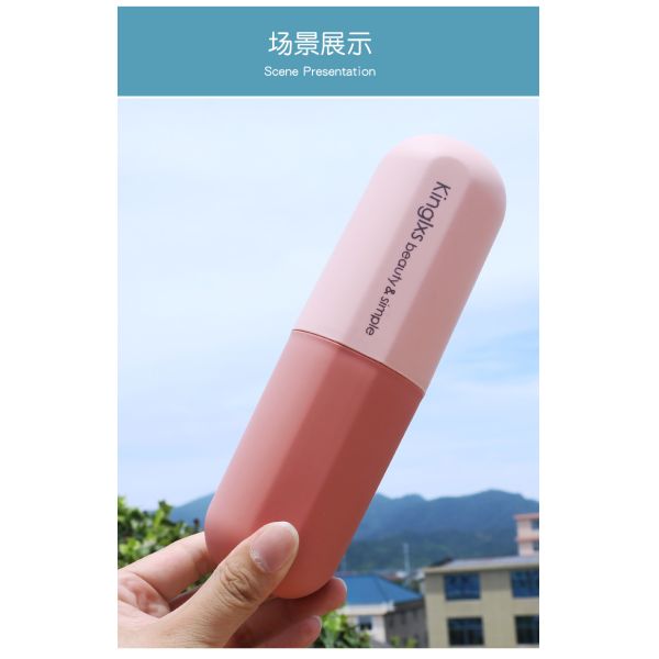 portable Travel Couples Toothbrush Toothpaste Box case