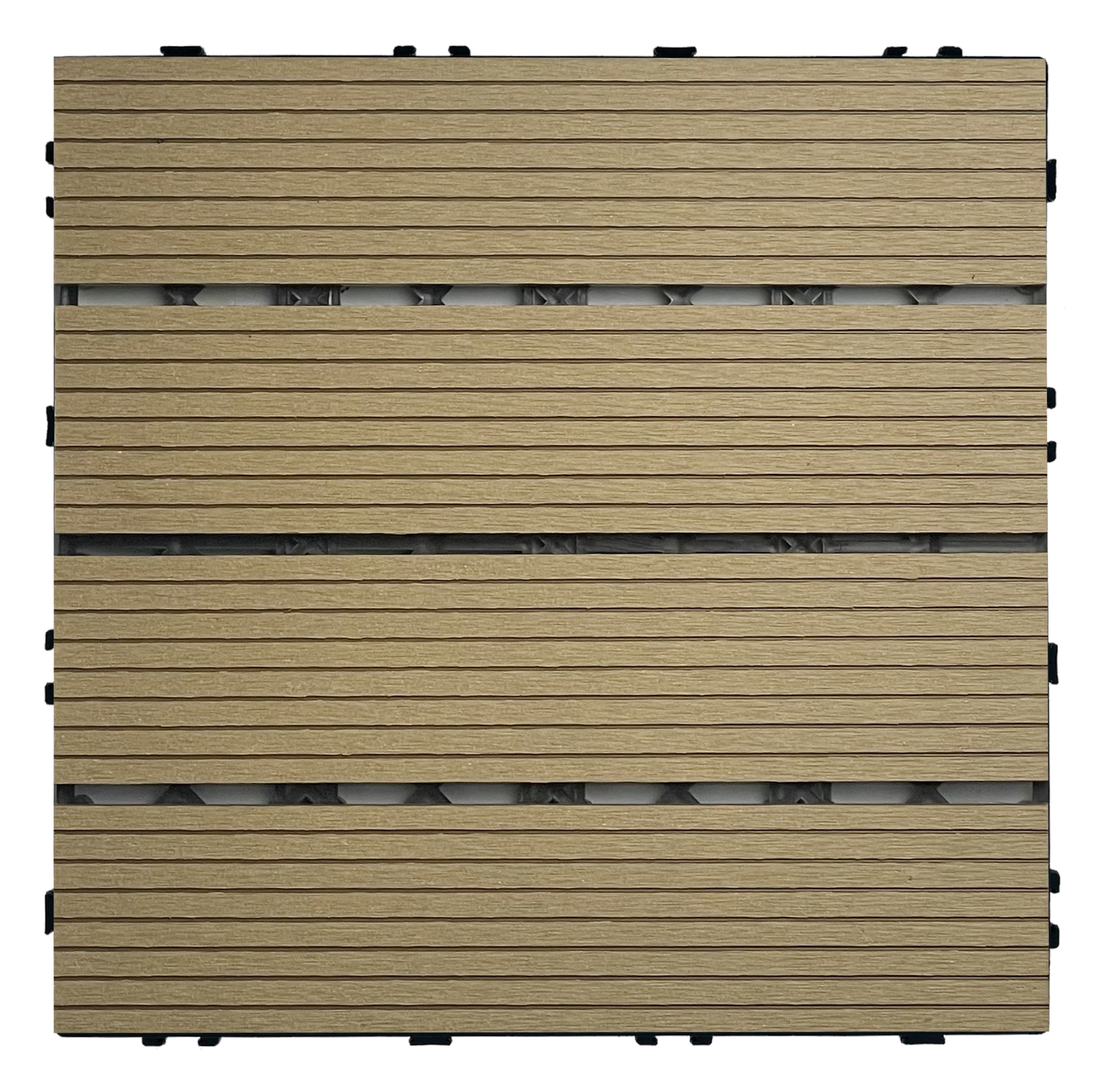 WPC Interlocking Decking Tiles No Tools Required DIY Installation