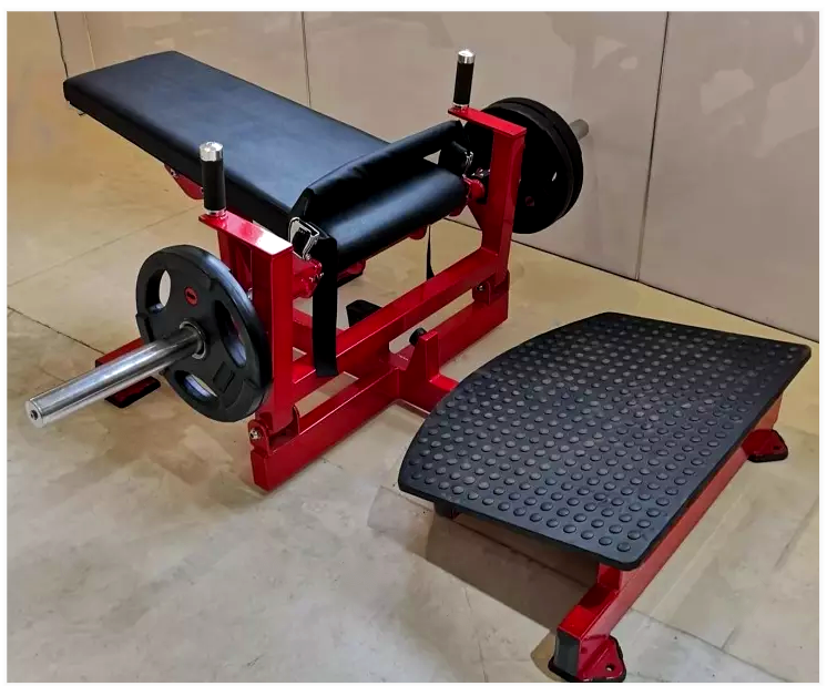 Gym Workout Plate Loaded Hip Thruster Commercial Machine with Multi Function Strength
