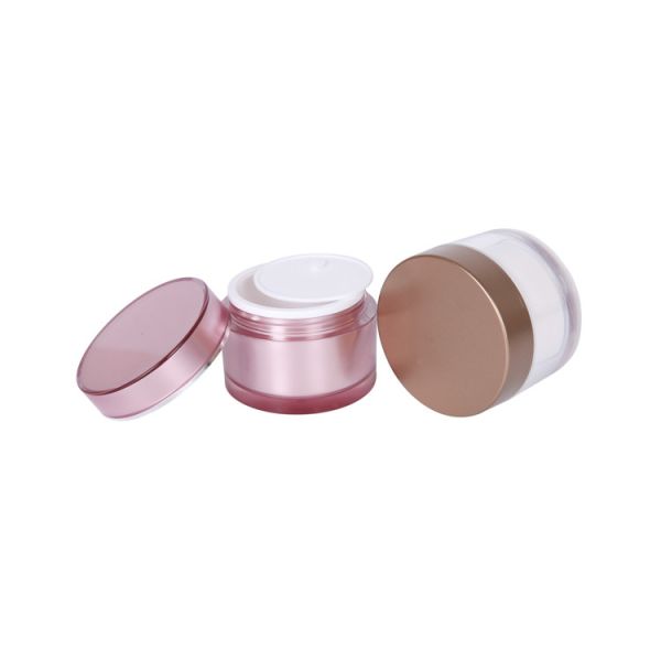 80g Round Shape Thick Wall Ppma Empty Lotion Containers