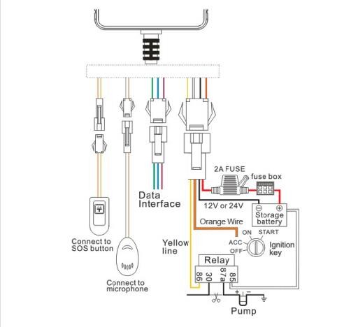 Multifunction Rfid Motorcycle GPS Tracke DLT 400mAh Real Time Gps Tracker