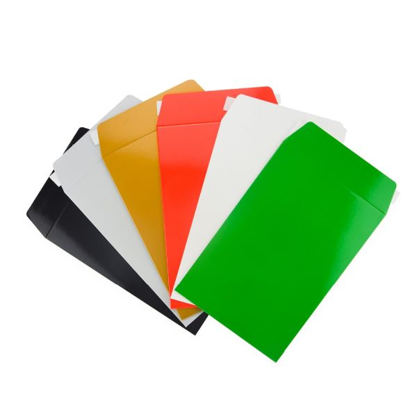 White Lined-Chip Board Biodegradable Hard Paperboard Wrapping Bag with Custom Printing