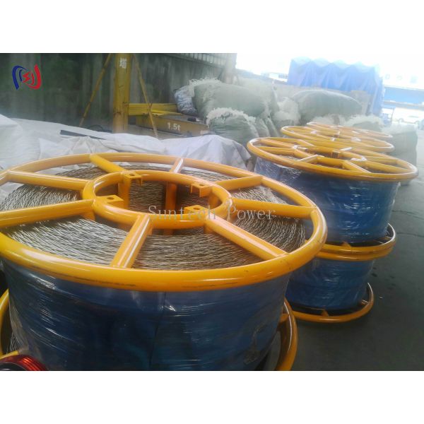 Anti Twisting Braided Steel Rope High Strength For Lifting And Rigging​