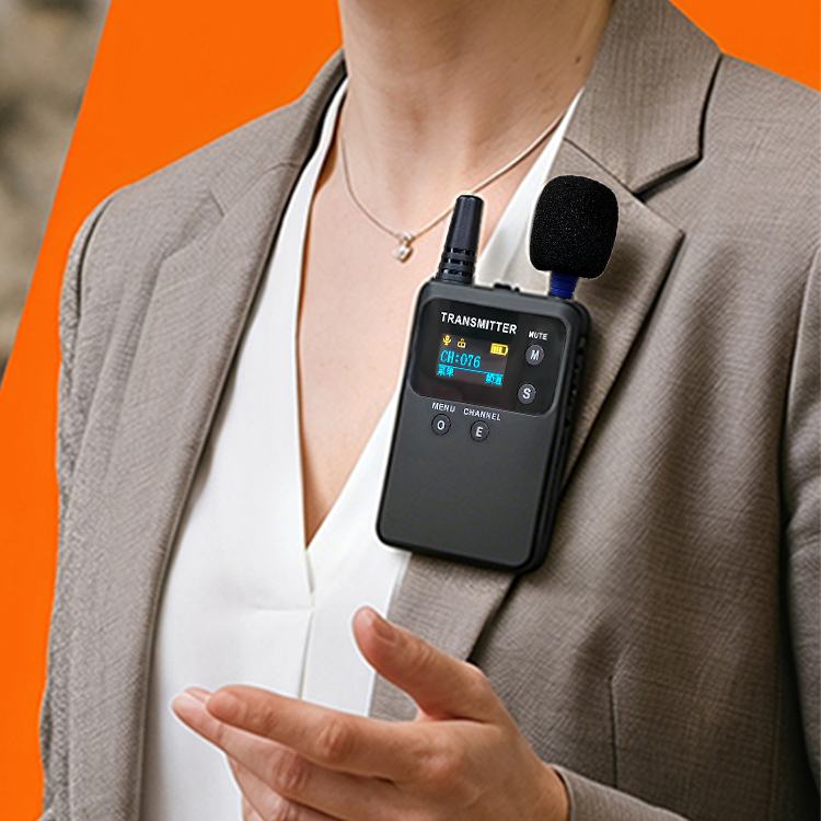 Microphones for Wireless Tour Guide Transmitters
