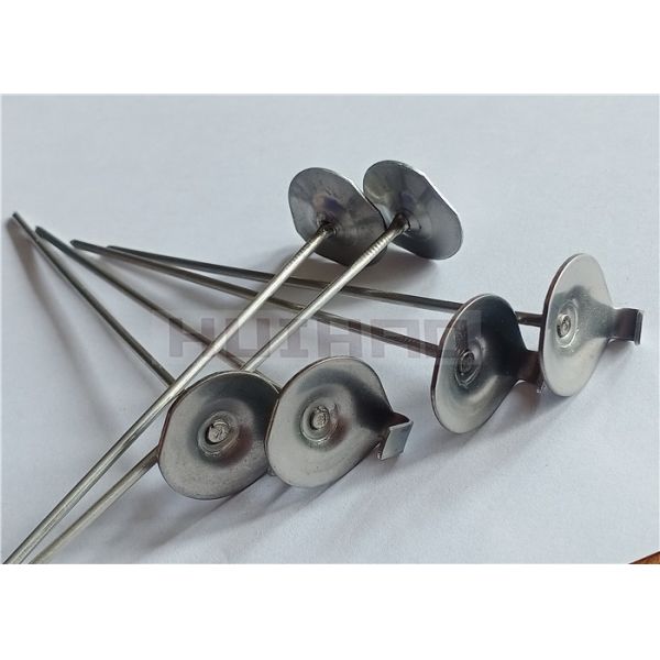 14ga X 2-1/2" Ss Rectangular Top Lacing Anchors To Secure Removable Insulating Blankets