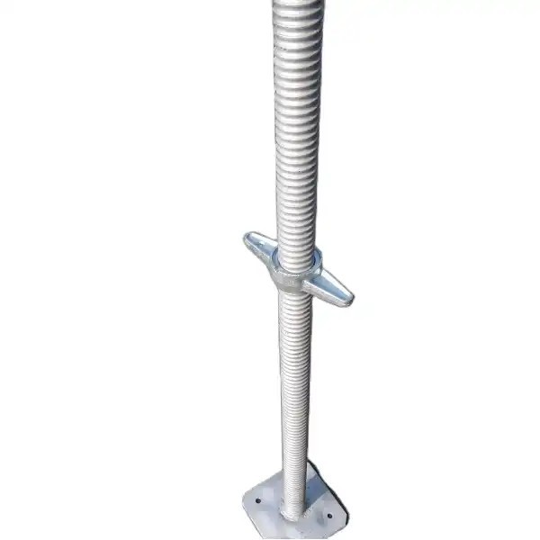 2026 Formwork And Screw Base Jack For Layher Frame Scaffolding For Construction Ladder Scaffolding Parts