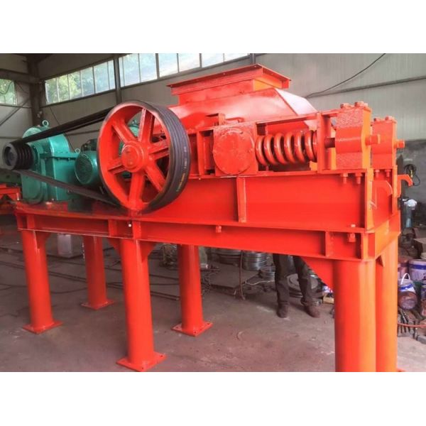 Adjustable Discharge Size Double Roll Crusher Machine for Quartz/Limestone/Gypsum