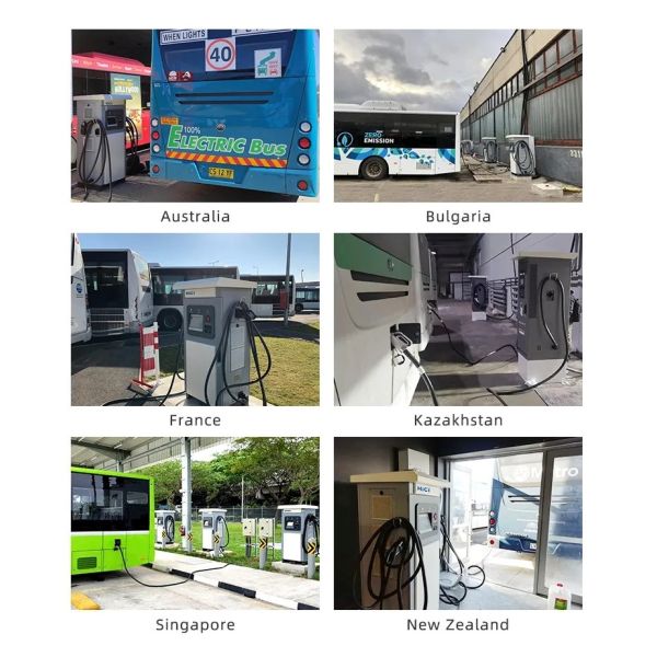 Split Type EV Ultra Fast Charging Station 360kw Liquid Cooling 660A