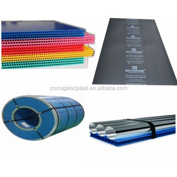 PP Coroplast Packaging Box Corrugated Plastic Sheet Boxes