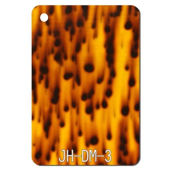 5mm 6mm 8mm 10mm Tortoise Shell Acrylic Sheet For Laser Cutting