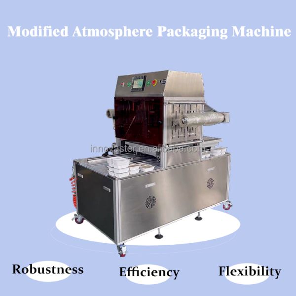 Automatic Modified Atmosphere Vacuum Box Sealer Packaging Machine for Case Packaging