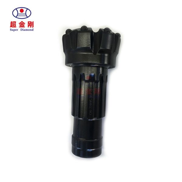 Long Lifespan Stable Performance Ql60 Flat Face DTH Bit Hammer Drill Bits Forging Alloy Steel Manufacturing