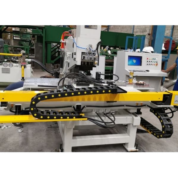 26mm Punching Diameter CNC Plate Punching Marking Drilling Machine 14*10*19mm Character Size
