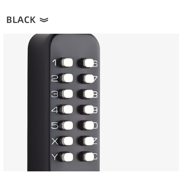 3rd Double-sided Button Mechanical Password Lock No Need to Open the Lock for Password Change Waterproof Household Lock