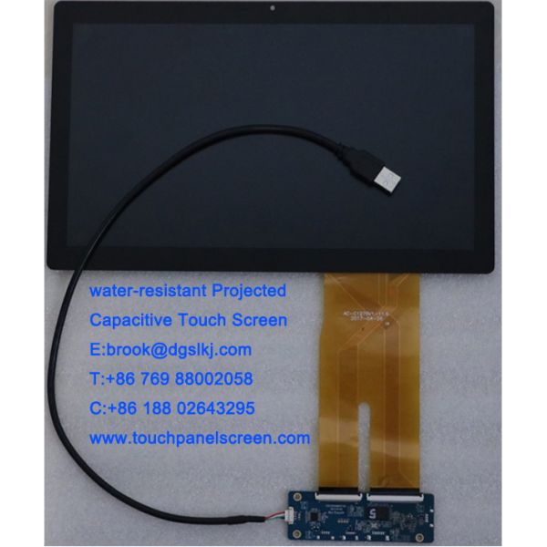 11.6'' Water Resistant Capacitive Touch Screen With IC On Converter / ITO Sensor