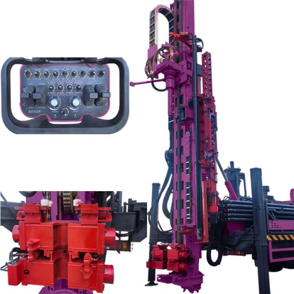 Truck Mounted Drilling Rig With Mud Pump Water Well Drill Machine Reverse Circulation Drilling Rig