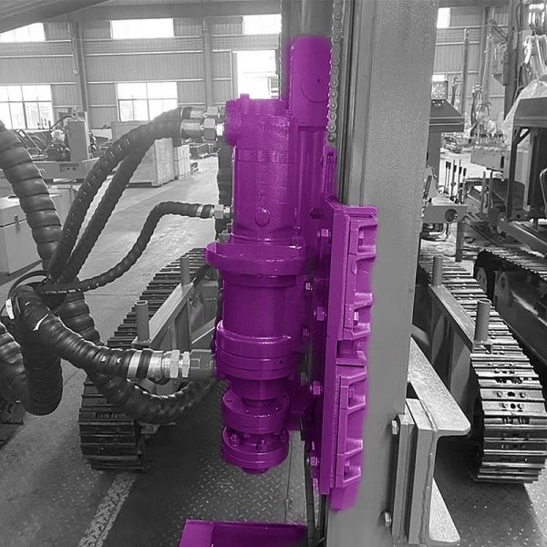 Crawler Drilling Rig Lifting Force 25KN Hydraulic DTH Drilling Rig Mining Down The Hole Drilling Machine