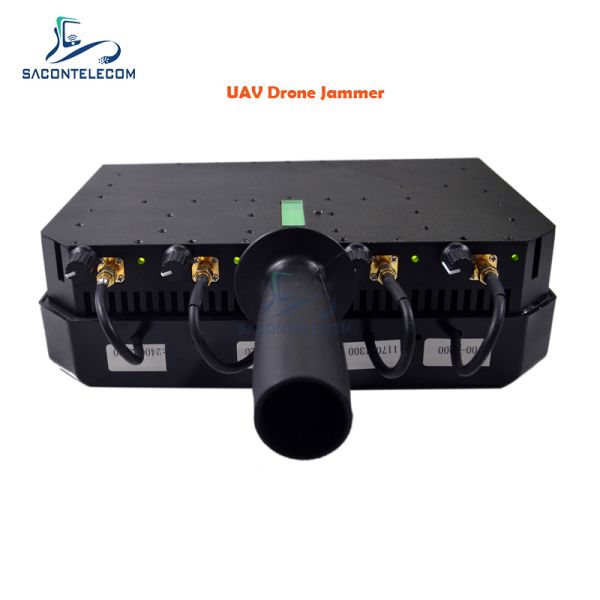 2.4G 5.8G Network Signal Drone Jamming Device UAV Drones Frequency 40w Handheld