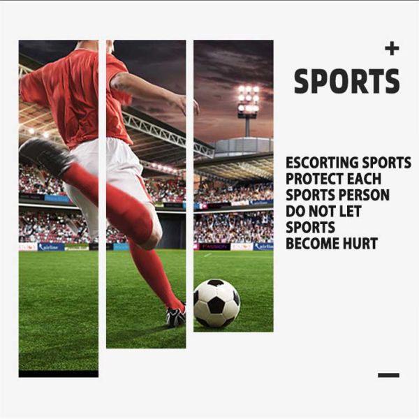 Men's Sport Compression Socks Solid Pattern Comfortable and Breathable Athletic Socks