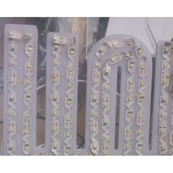 Adjustable LED Flexible Strip Lights , S Shape LED Strip OEM Service