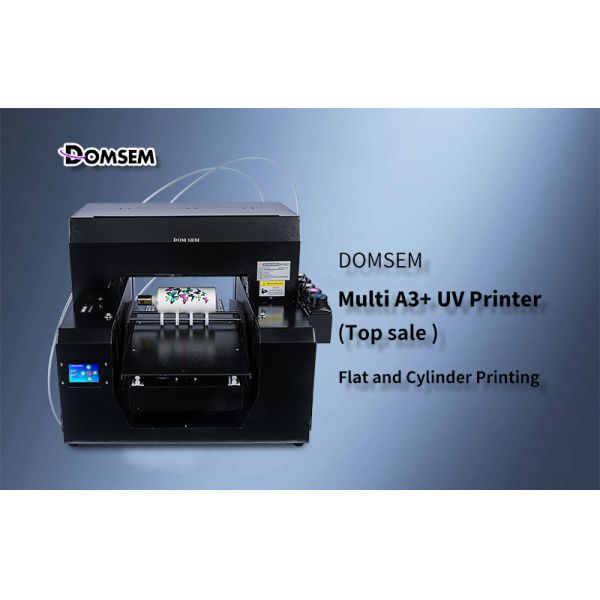 Best A3 Mini UV Printer-Smallest UV Flatbed Printer For Phone Cover Phone Case Printing with bottle holder